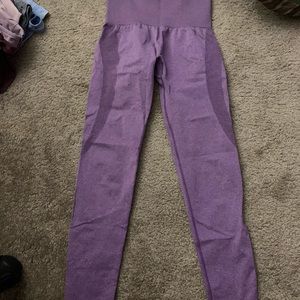 NVGTN Purple High waisted  leggings.